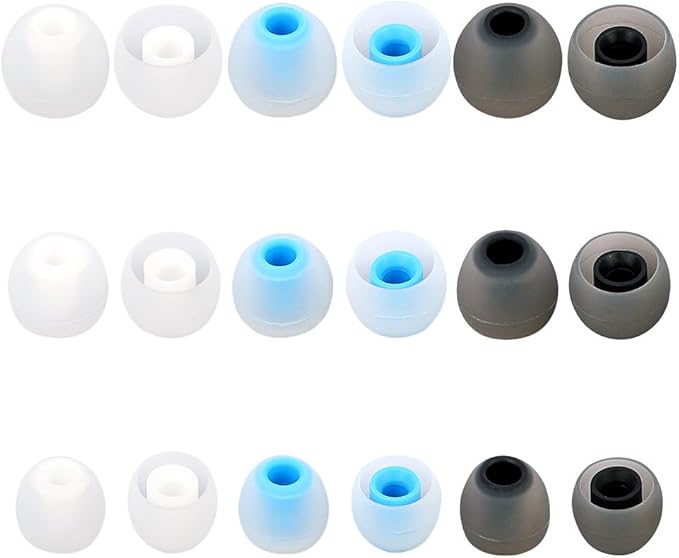 Earbud Tips Ear Bud Tips Soft Anti Slip Washable and Reusable Silicone - Image 7