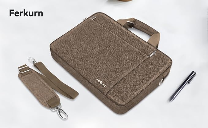 Ferkurn Laptop Bag Case for Women Men Computer Bag Compatible - Image 8