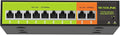 POE Switch with 2 gigabit Uplink, 8 Ports 100Mbps PoE+ Switch, IEEE802.3af/at by SICSOLINK