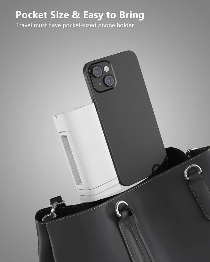 MiiKARE Airplane Travel Essentials Phone Holder, Universal Handsfree Phone Mount - Image 6