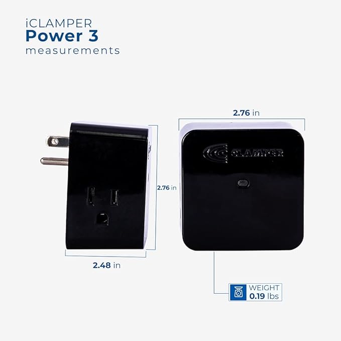 Clamper 3-Outlet Surge Protector 1800 Joules, - Image 7