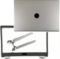 New Replacement Laptop LCD Cover Back Rear Top Lid Hinges Front Bezel by wzqrps