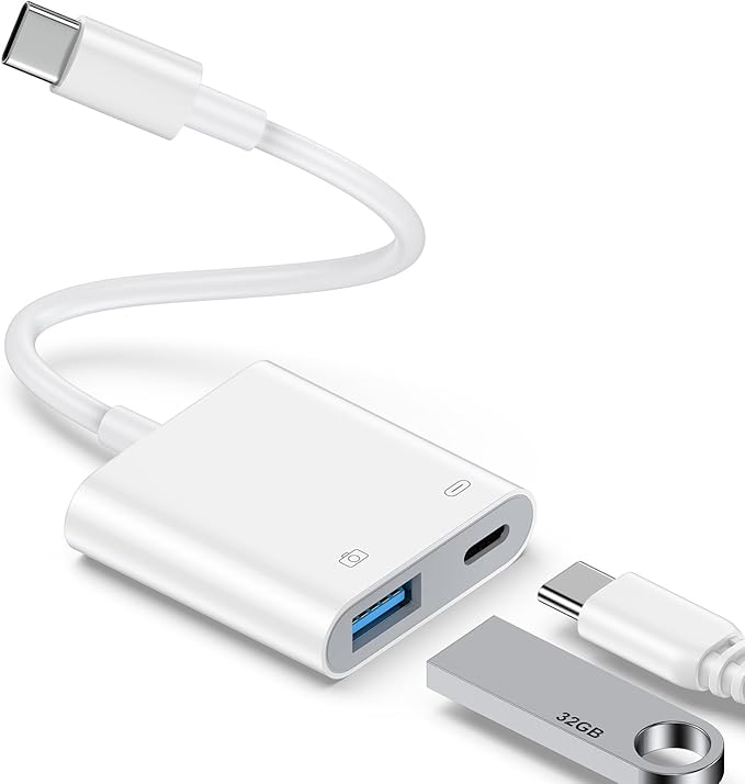 USB C to OTG Cable Charger Adapter by CIQILY