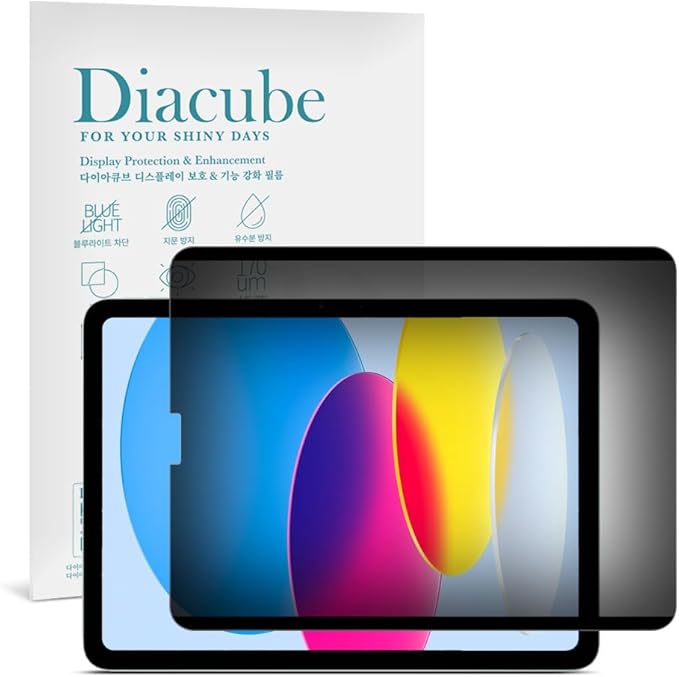 Magnetic and Nano Suction Adsorption 360° 4-Way Privacy Screen Protector by DIACUBE