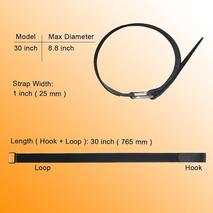 30 inch Reusable Extend Securing Strap - Image 2