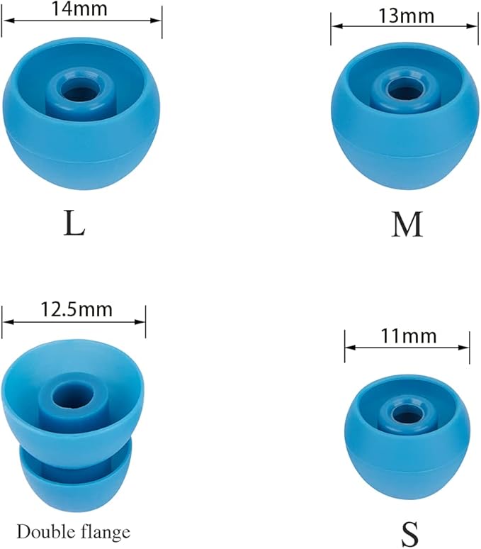 Earbud Tips Ear Tips Replacement Earbud Tips Earbud Replacement Tips Earbuds - Image 2