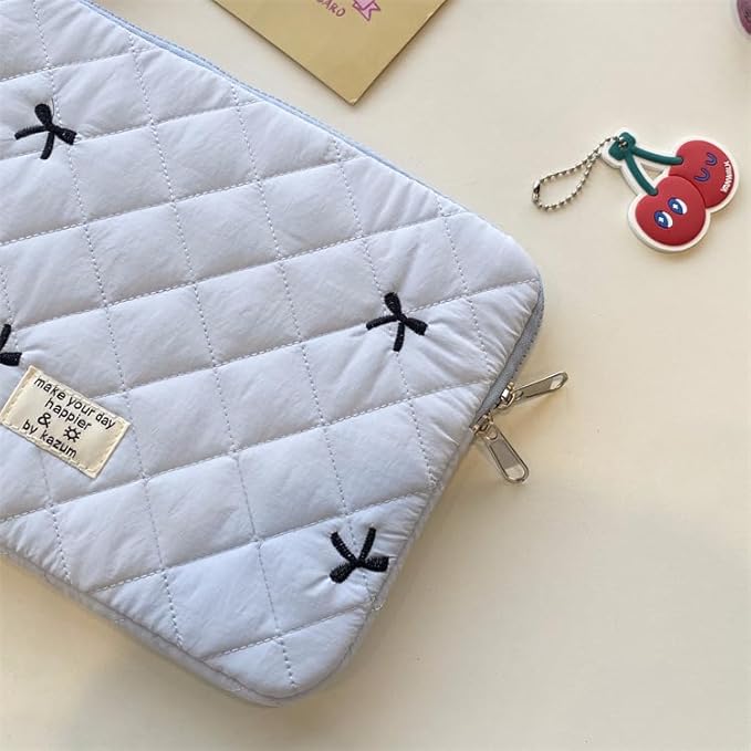 Cute Bow Graphic Carrying Laptop Bag Y2K Preppy Laptop Sleeve Case Bag Kawaii - Image 7