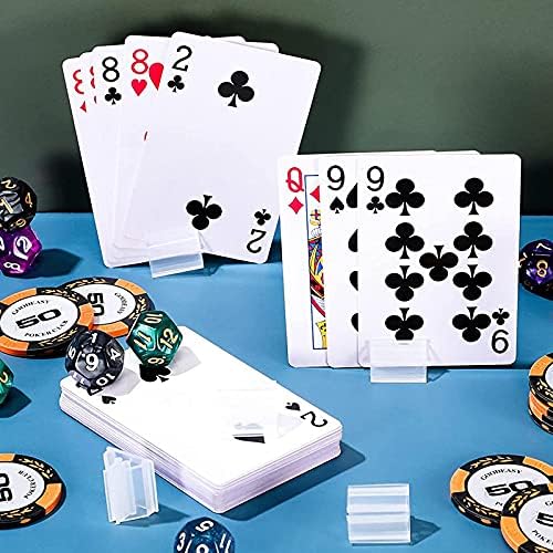 50pcs Clear Game Card Stands Plastic Game Piece Holder - Image 4