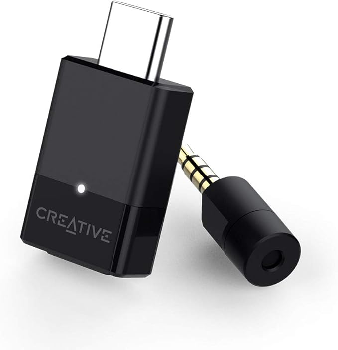 Creative BT-W3 Bluetooth 5.0 USB-C Audio Transmitter, aptX LL and aptX HD by CreativeLabs