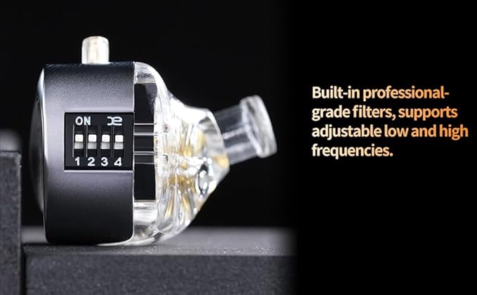 KZ Castor in Ear Monitor Headphones, HiFi Bass Wired Earphone Sound Tunable - Image 6