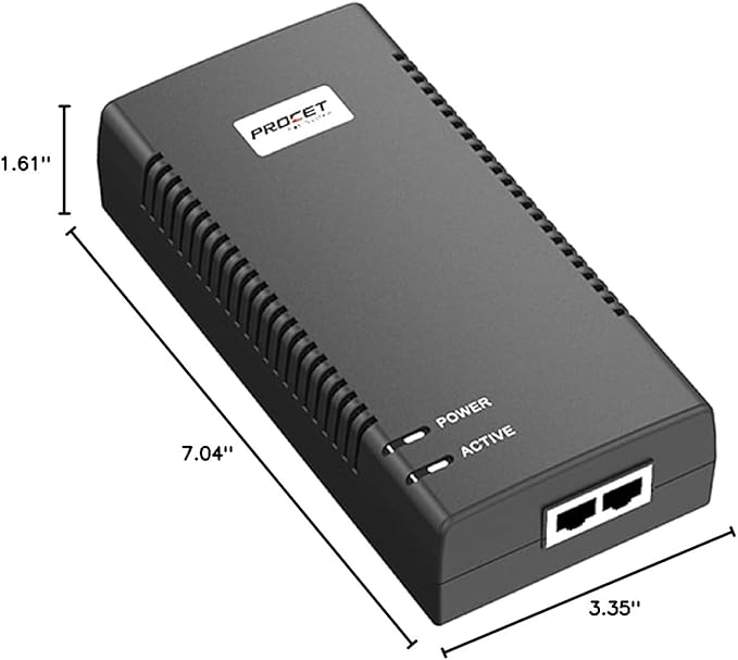 PROCET Gigabit PoE Iniector 90W PoE++ Power Injector - Image 7