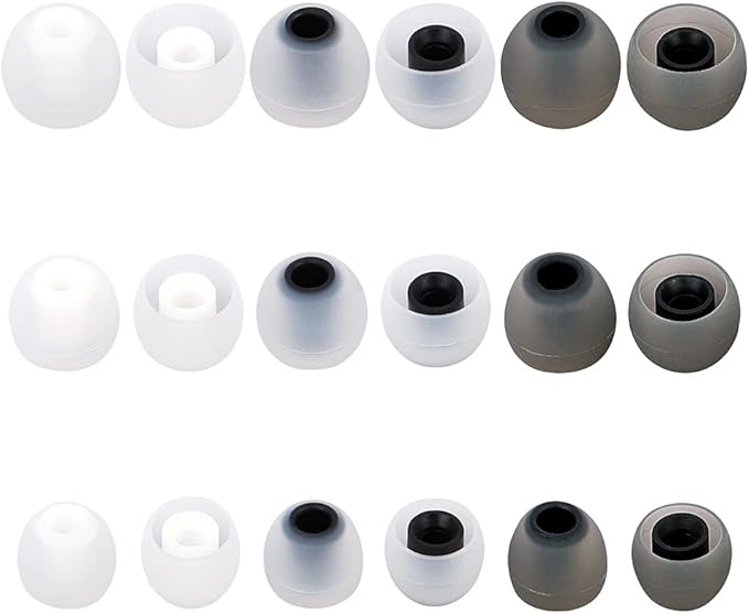 Earbud Tips Ear Bud Tips Soft Anti Slip Washable and Reusable Silicone - Image 7