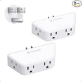 TROND Multi Plug Outlet Extender 2 Pack by TRONDOfficial