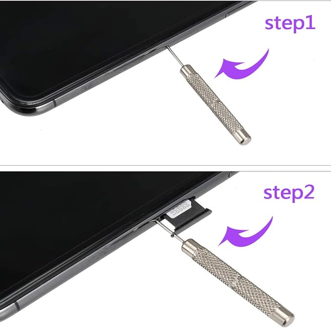6 Pack SIM Card Removal Tool, Sim Card Tray Opening Tool Eject Pins Needle - Image 6