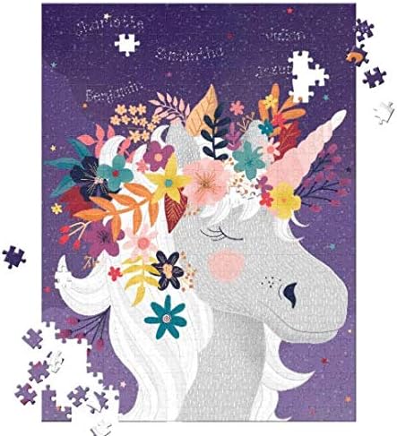 Stargazing Unicorn Personalized Puzzle – 500 Pieces - Image 3