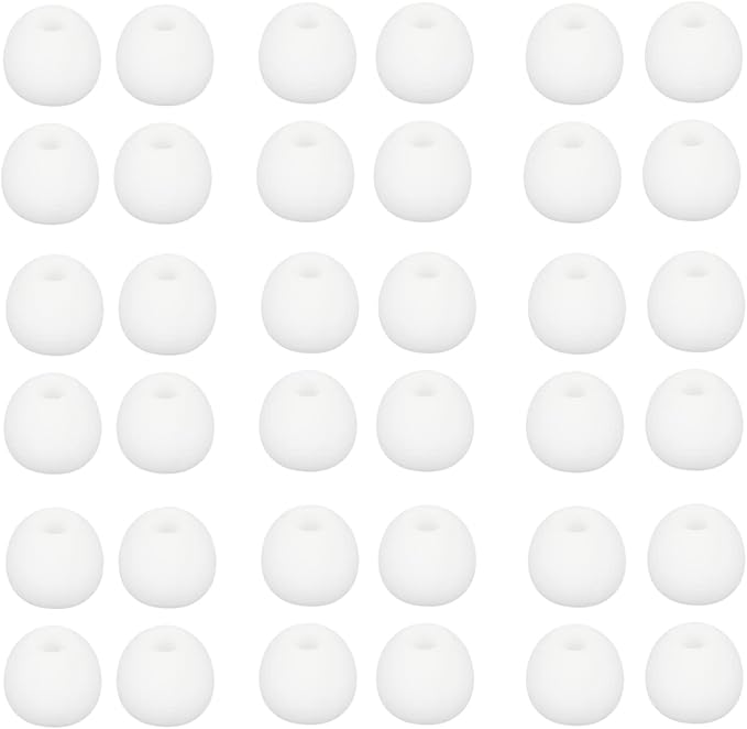 36 Pieces Large Earbud Tips Soft and Comfortable Silicone Earbud Tips Ear Bud by CYADCI