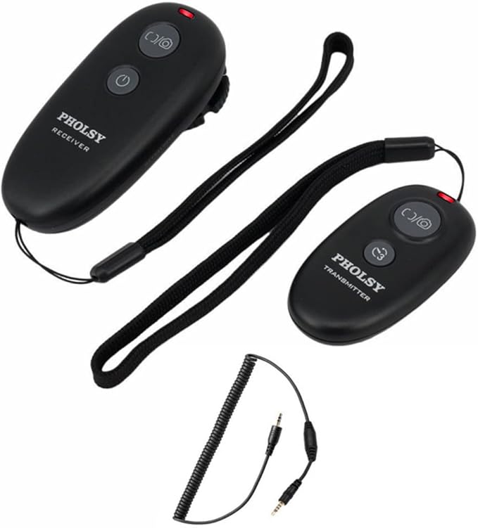 PHOLSY Camera Remote Shutter Release P6 Wireless Remote Control by PHOLSY%C2%AE