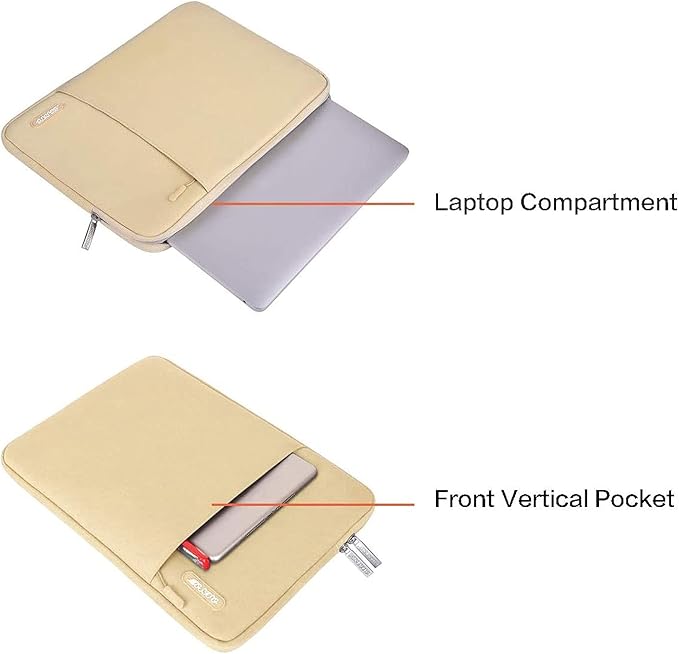 MOSISO Laptop Case 13.3 inch, 13-13.3 inch Laptop Sleeve Compatible - Image 4