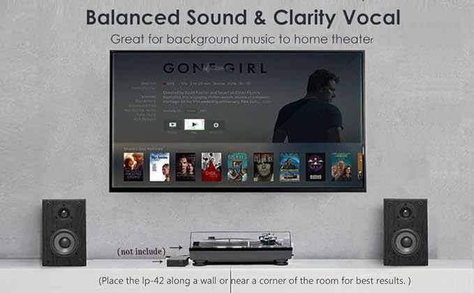LONPOO Passive Bookshelf Speakers, 75W x 2 Classic Wooden Near Field Monitors - Image 2
