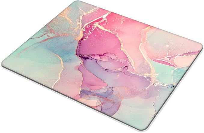 Multicolored Marble Mouse pad Customized Mousepad Non-Slip Rubber Base Mouse - Image 4