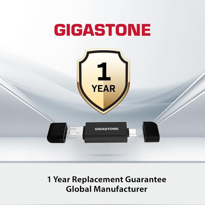 GIGASTONE SD Card Reader 2-Pack, 5-in-1 USB-A/USB-C Card Reader, Dual Slot - Image 7