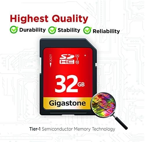 GIGASTONE 32GB SD Card 100-Pack UHS-I U1 Class 10 SDHC Memory Card High-Speed - Image 7