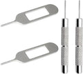 4 Pcs SIM Card Removal Openning Tool Tray Eject Pins Needle Opener Ejector by Unknown