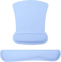 MOSISO Wrist Rest Support for Mouse Pad & Keyboard Set, Ergonomic Mousepad by MOSISO