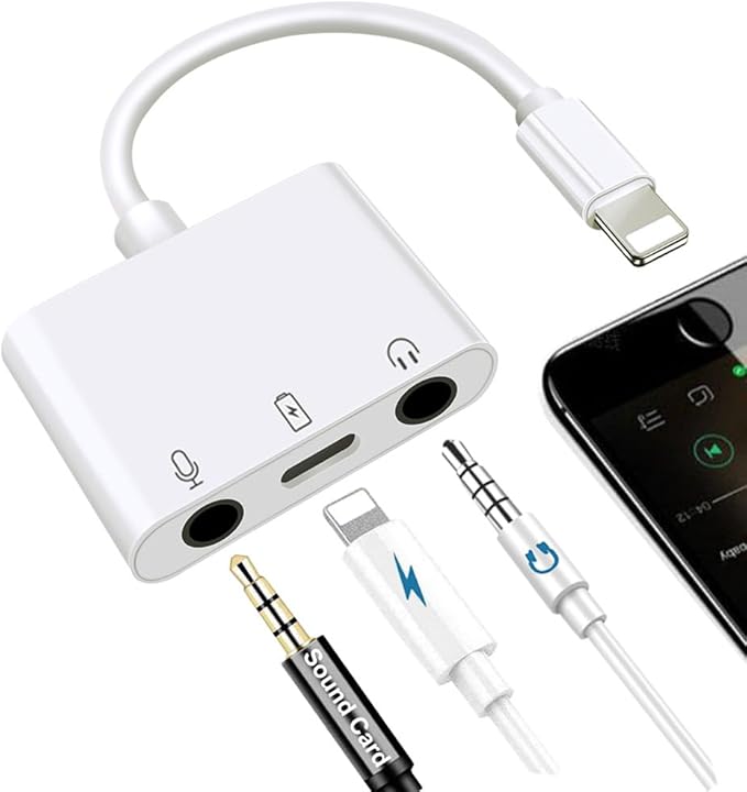 Microphone & 3.5mm Headphone Adapter by Sanjyut