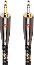 SKW Audiophiles High Gauge AUX Cable 3.5mm Male to Male Jack Cable by SKW