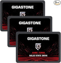 Gigastone SATA SSD 256GB 2.5 inch SSD 520MB/s Upgrade Laptop PC Memory and by Gigastone