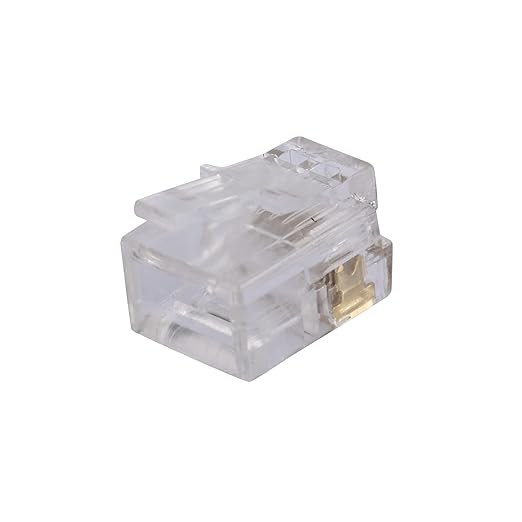 LanSenSu 25 PackRJ9/RJ10/RJ22 4P4C Phone Modular Telephone Cord Connector - Image 3