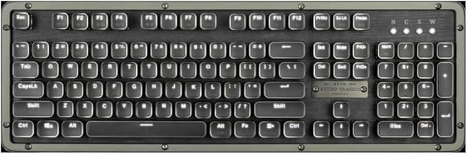 Azio RC Prestige Mechanical Keyboard, Hot-Swappable Switches by AZIO