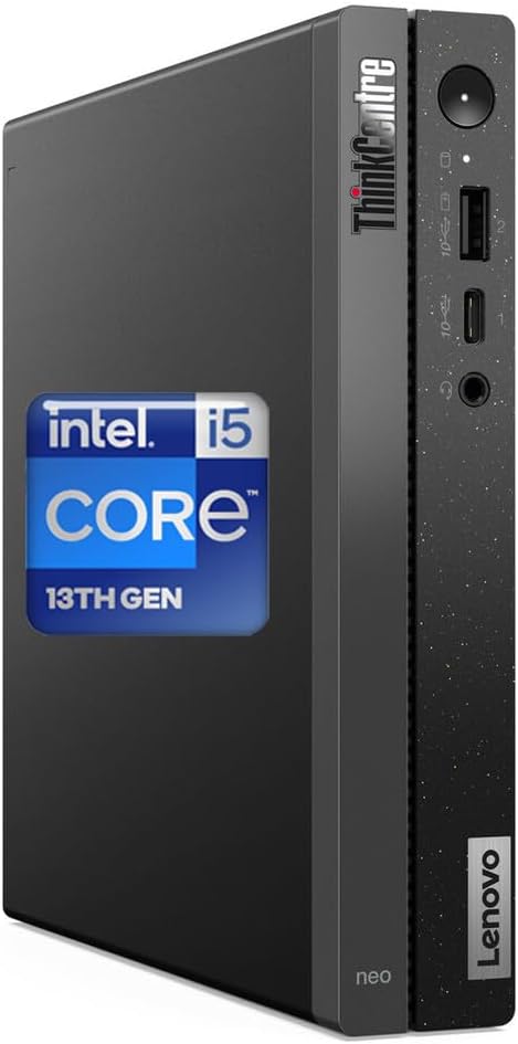 Lenovo ThinkCentre 50q Gen 4 Business Mini Desktop, 13th Gen Intel Core by LENOVO