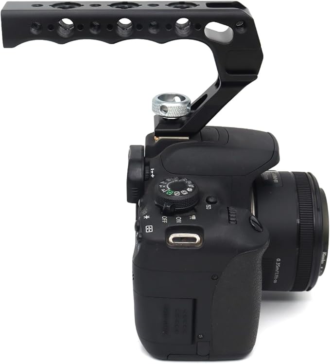 Top Handle Camera Grip with Cold Shoe Base - Image 6