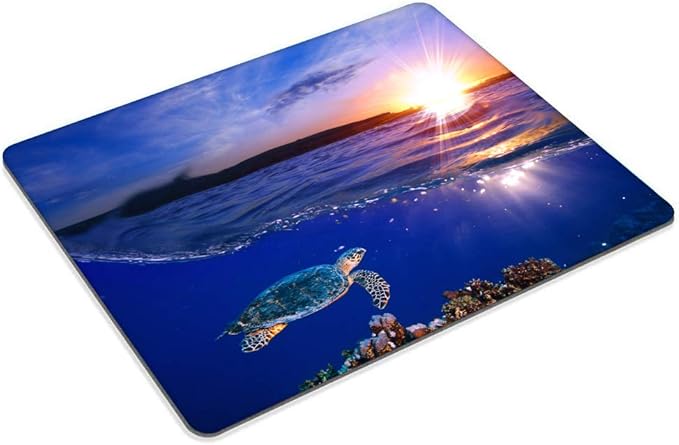 Sea Turtle Mousepad Non-Slip Rubber Base Mouse Pads - Image 2