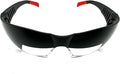 Flaperon Black Fog Foggles for Pilot Training, Adjustable Band, Embossed Hard by Unknown