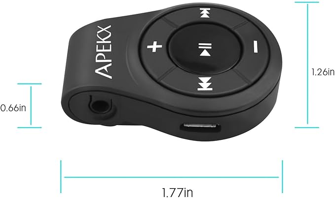 APEKX Clip Bluetooth Audio Adapter - Image 5