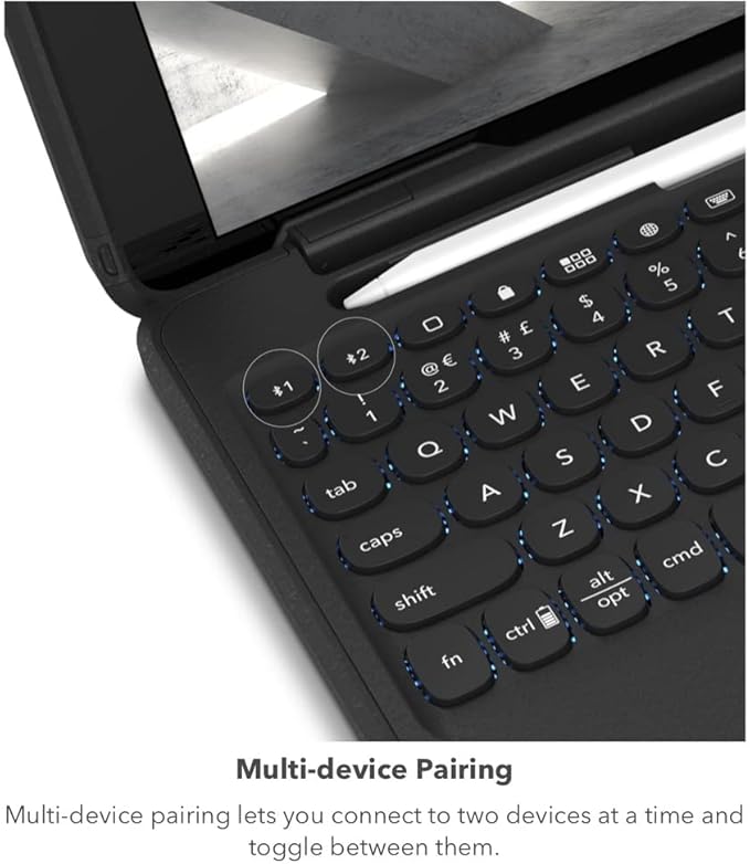 ZAGG Rugged Book Detachable Case and Magnetic-Hinged Keyboard - Image 9