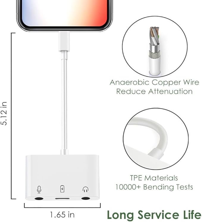 Microphone & 3.5mm Headphone Adapter - Image 6