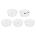 uxcell 5 Pcs 50mm Desk Grommet, Plastic Cable Hole Cover, Wire Cord Cable by uxcell