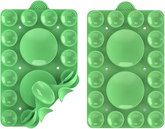 Double Sided Silicone Suction Phone Holder Mount, Compatible - Image 3