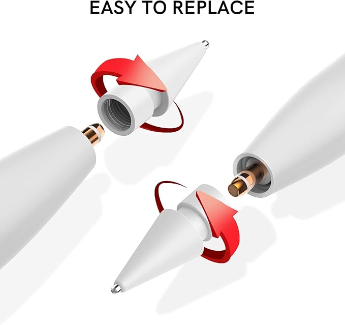 Delidigi 5 Pack Replacement Tips Compatible - Image 6