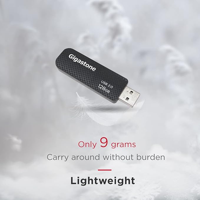 GIGASTONE V30 128GB USB 2.0 Flash Drive 2-Pack, Capless Retractable Design Pen - Image 6