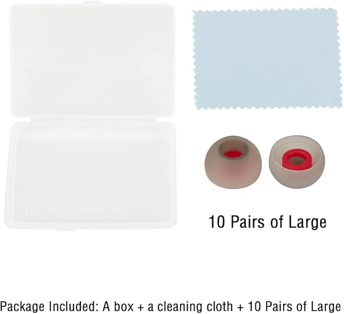 Replacement Earbud Tips Silicone Ear Tips - Image 2