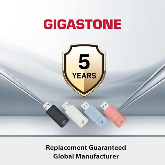 GIGASTONE 32GB Flash Drive Z60NB USB 3.2 Gen 1, Ultra Fast, Retractable Capless - Image 7