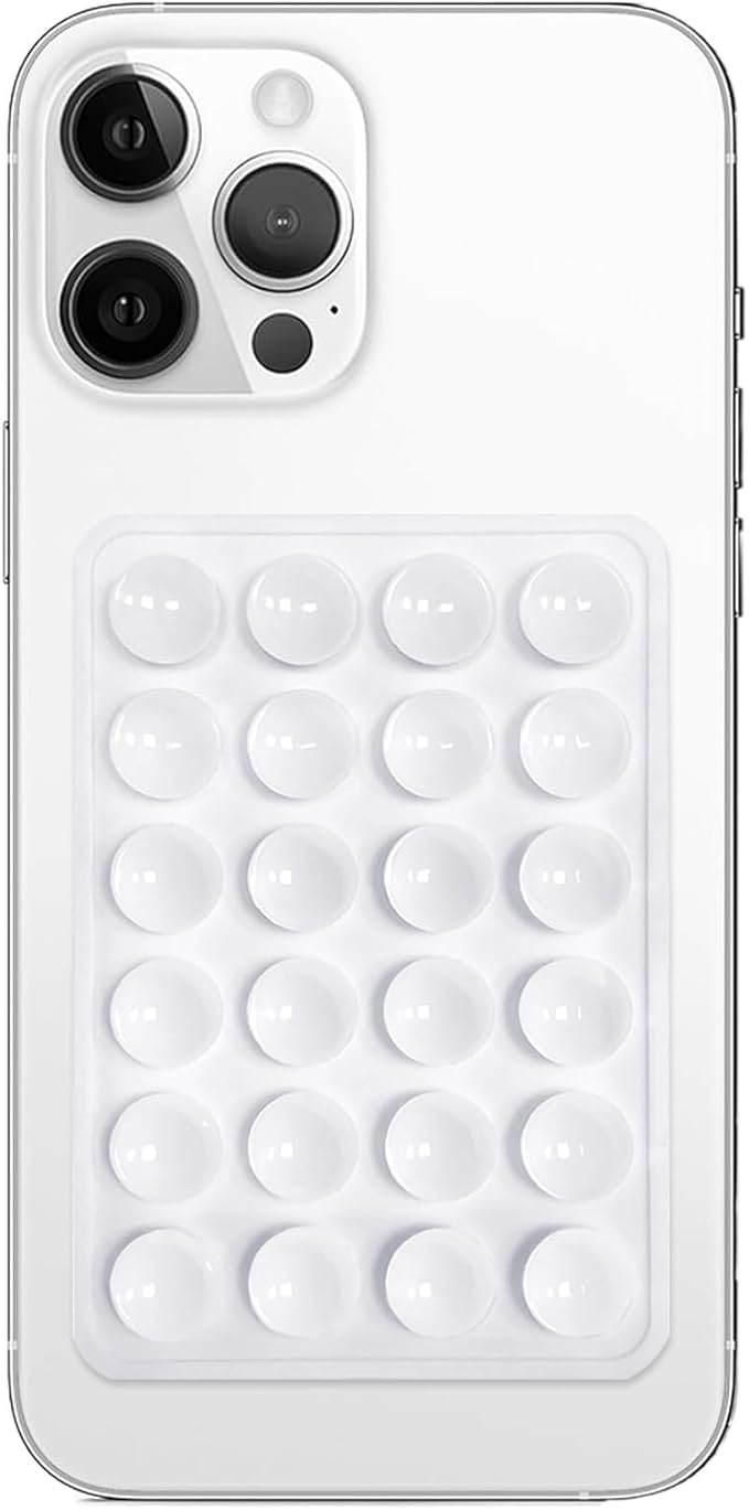 Silicone Suction Phone Case Mount, Non Slip Sticky Phone Grip by Galundge