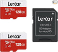 Lexar E-Series 128GB Micro SD Card 2 Pack, microSDXC UHS-I Flash Memory Card by Lexar