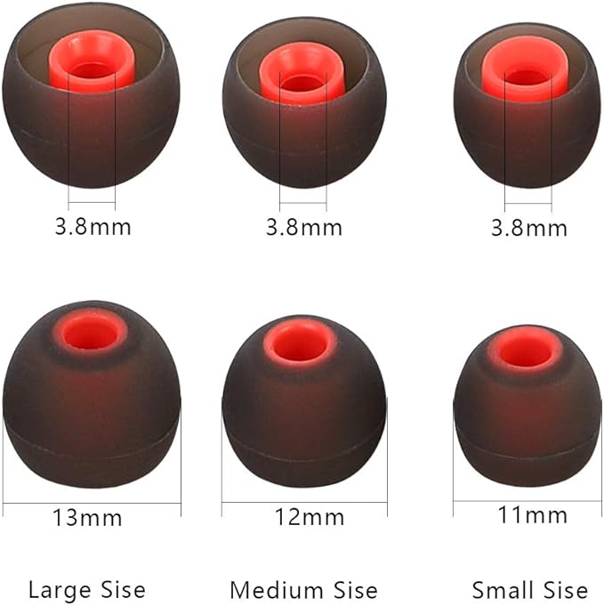 Earbud Tips Earbuds Replacement Tips Ear Tips Earbuds Eartips Eargels 9 Pairs - Image 5