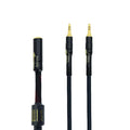 Arklove 2ft Shielded 1/8" aux Input 3.5mm Female to 2X 3.5 Output Splitter by Arklove
